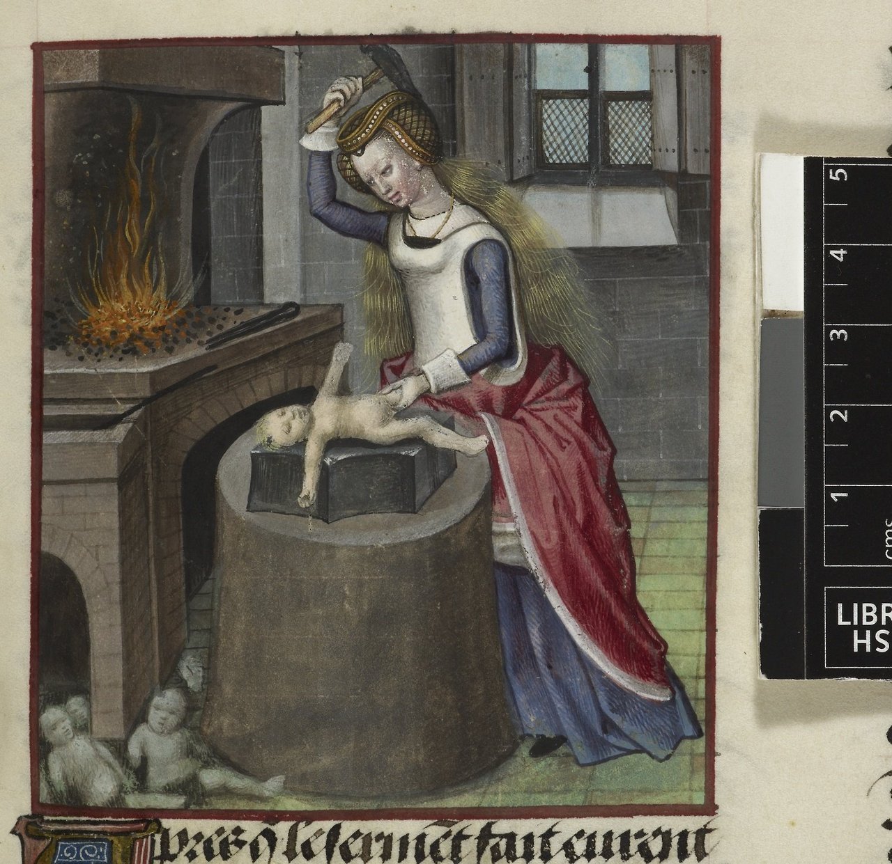 Nature forging a baby