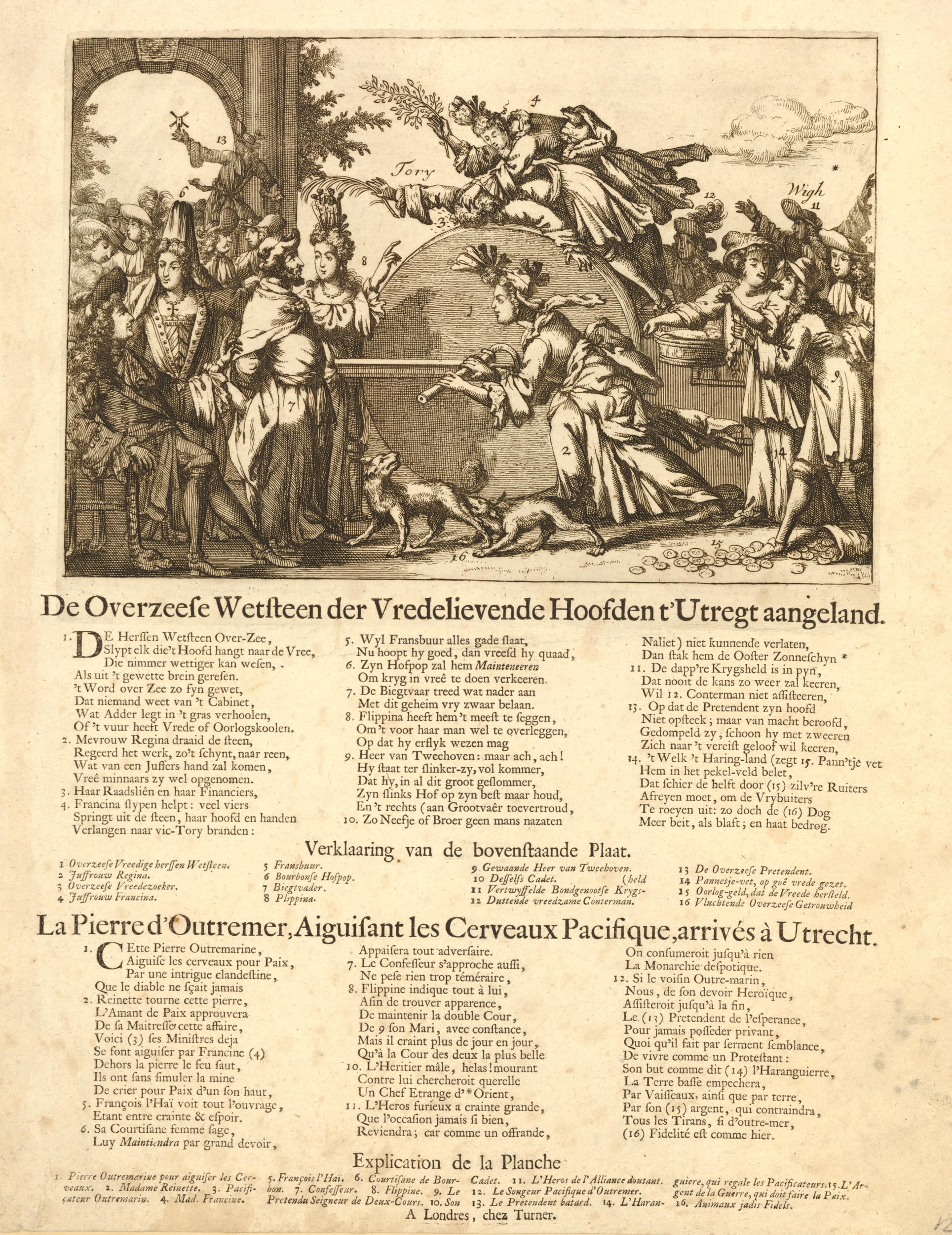 The overseas grindstone of peaceful heads