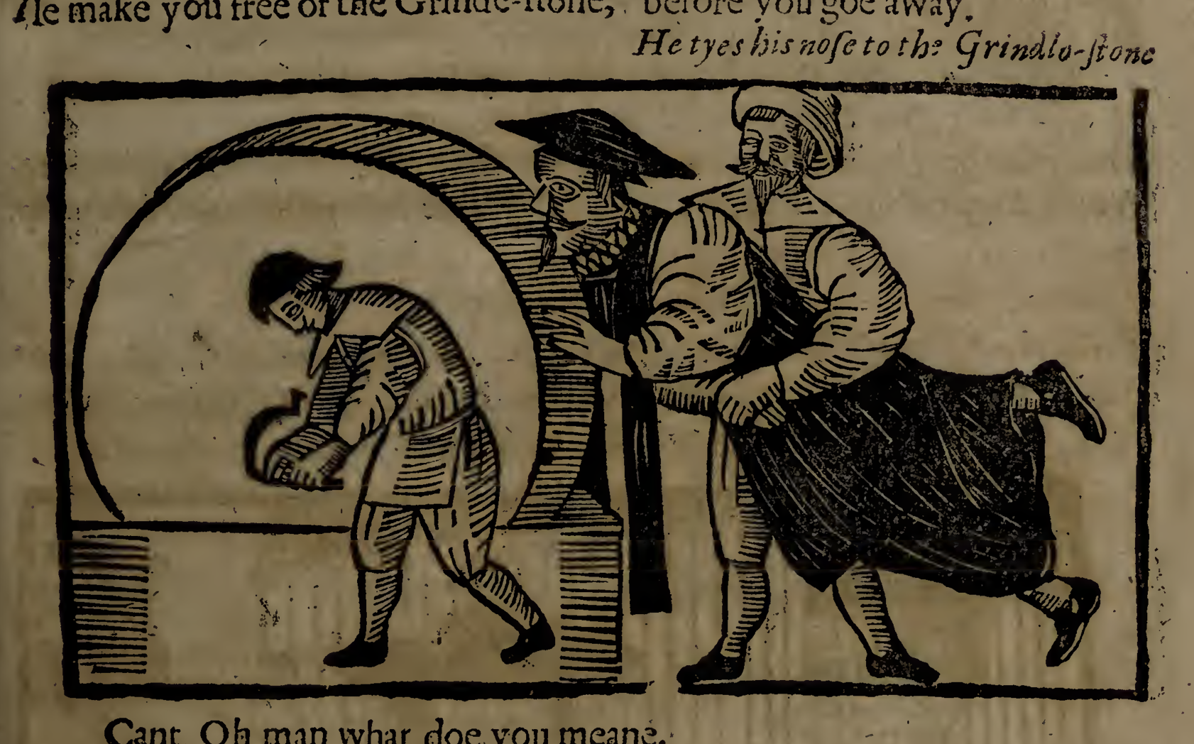 Archbishop Laud’s nose being held to the grindstone