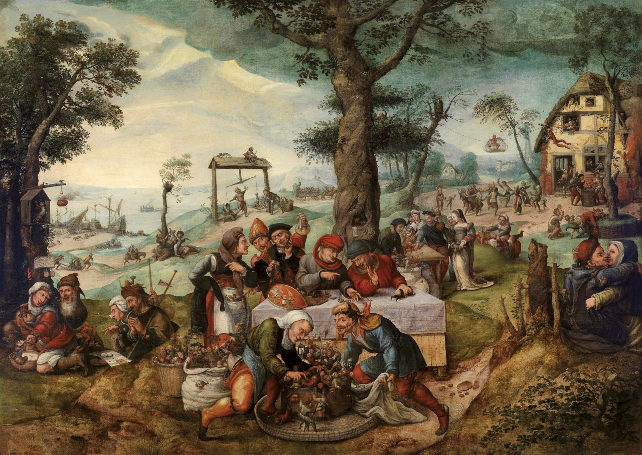 The mocking of human follies