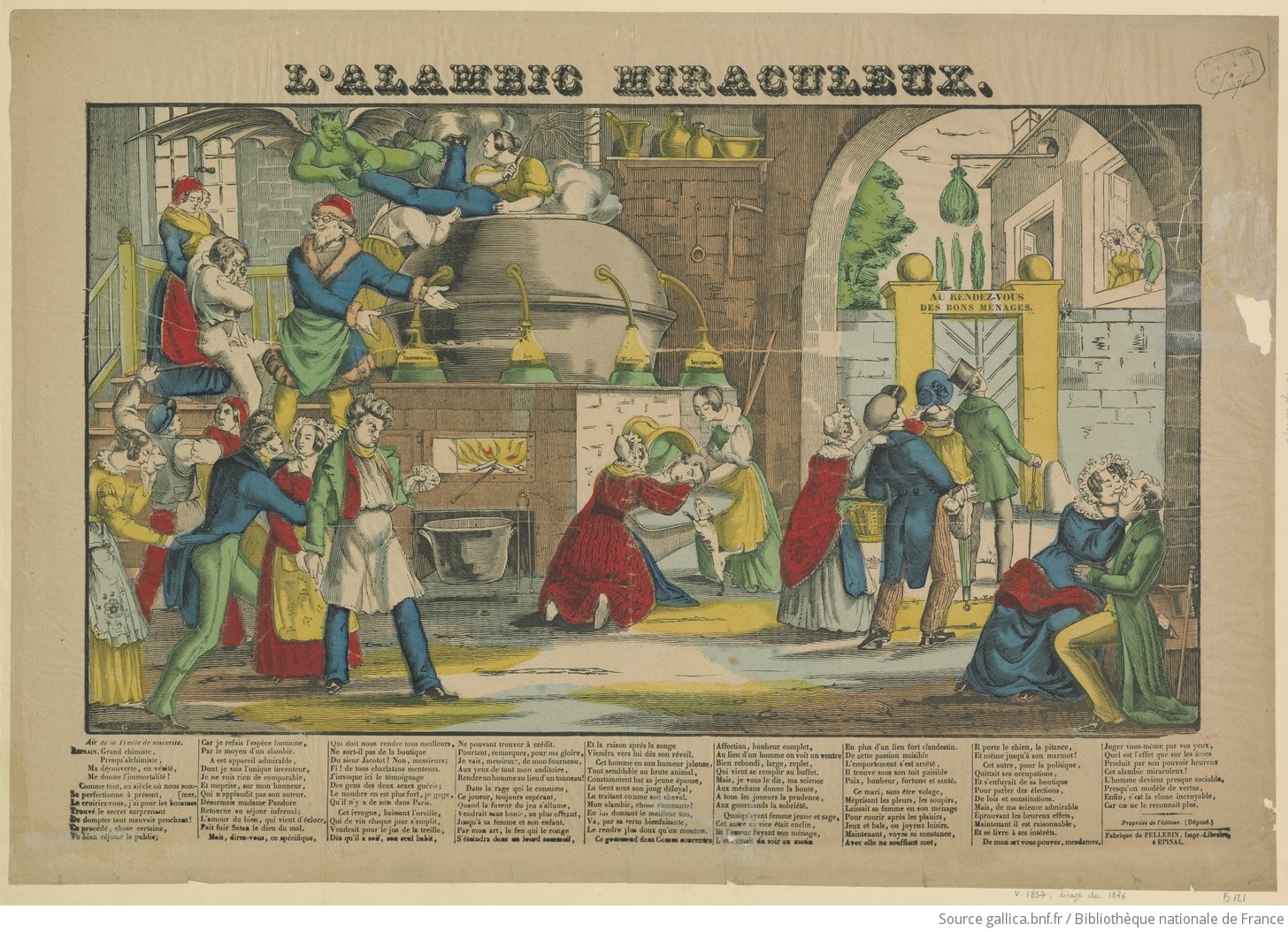 The miraculous distillery for ridding husbands of their bad habits