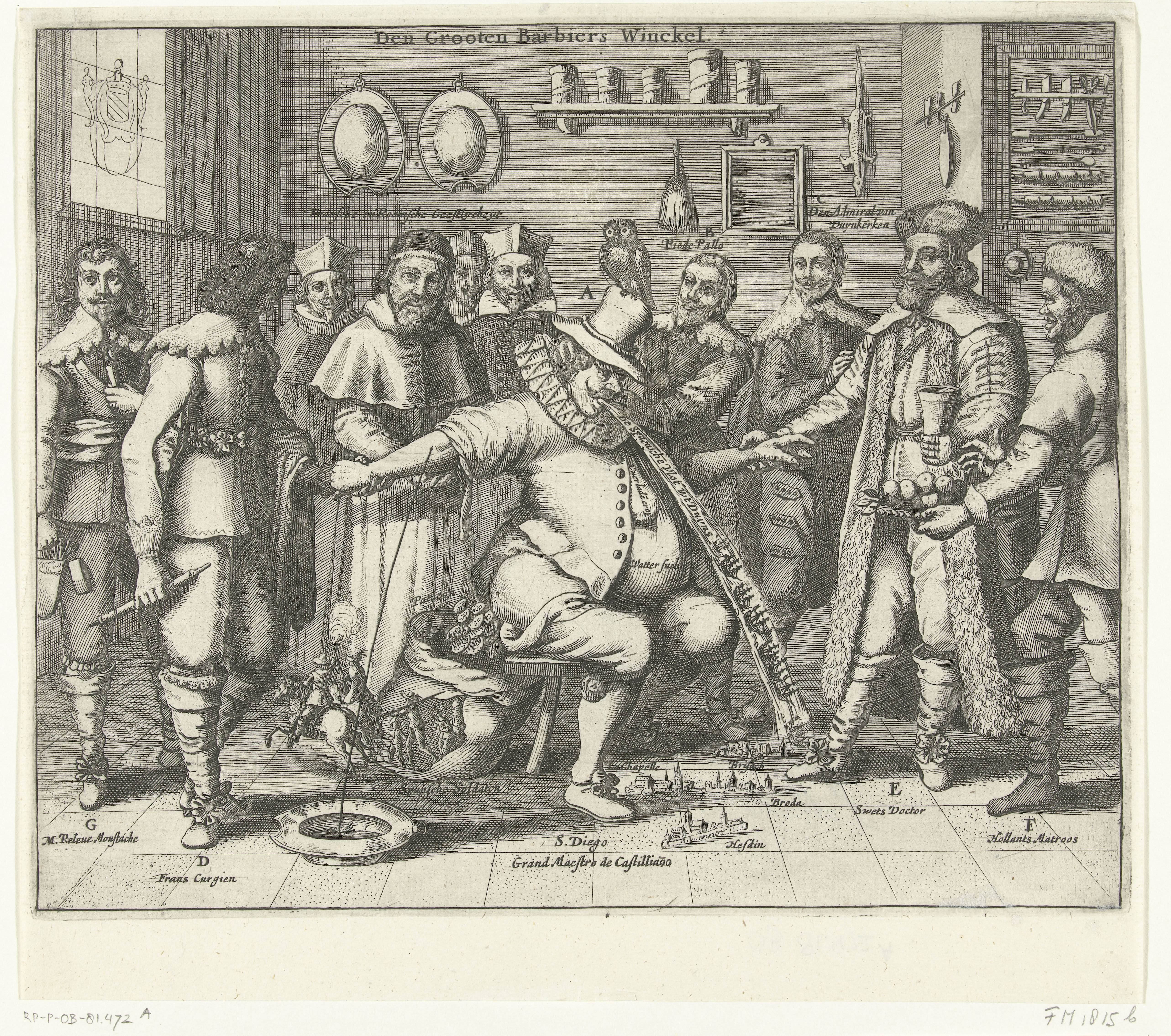 The great barber’s shop