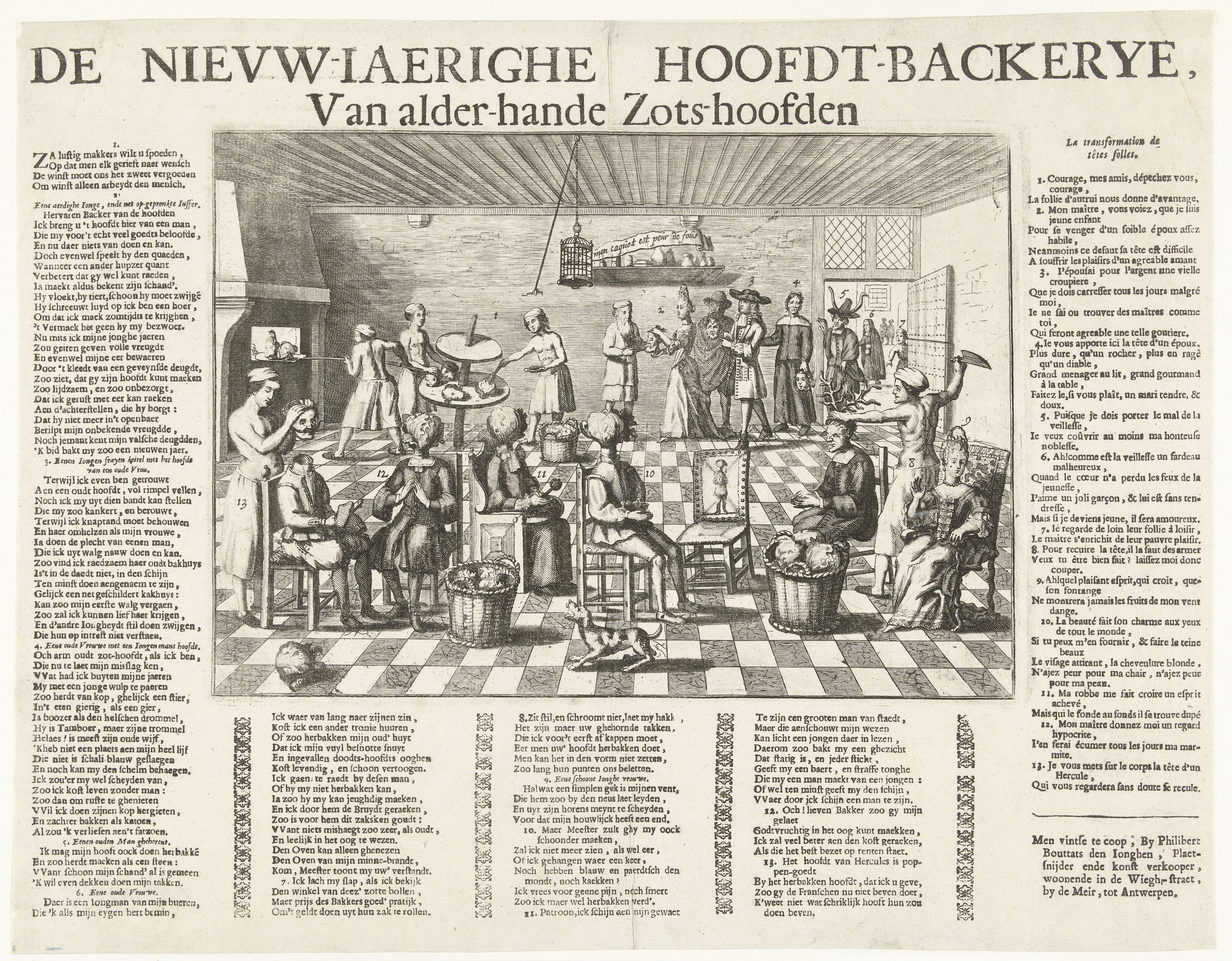 The new-yearly head-bakery, of all kinds of fool’s heads