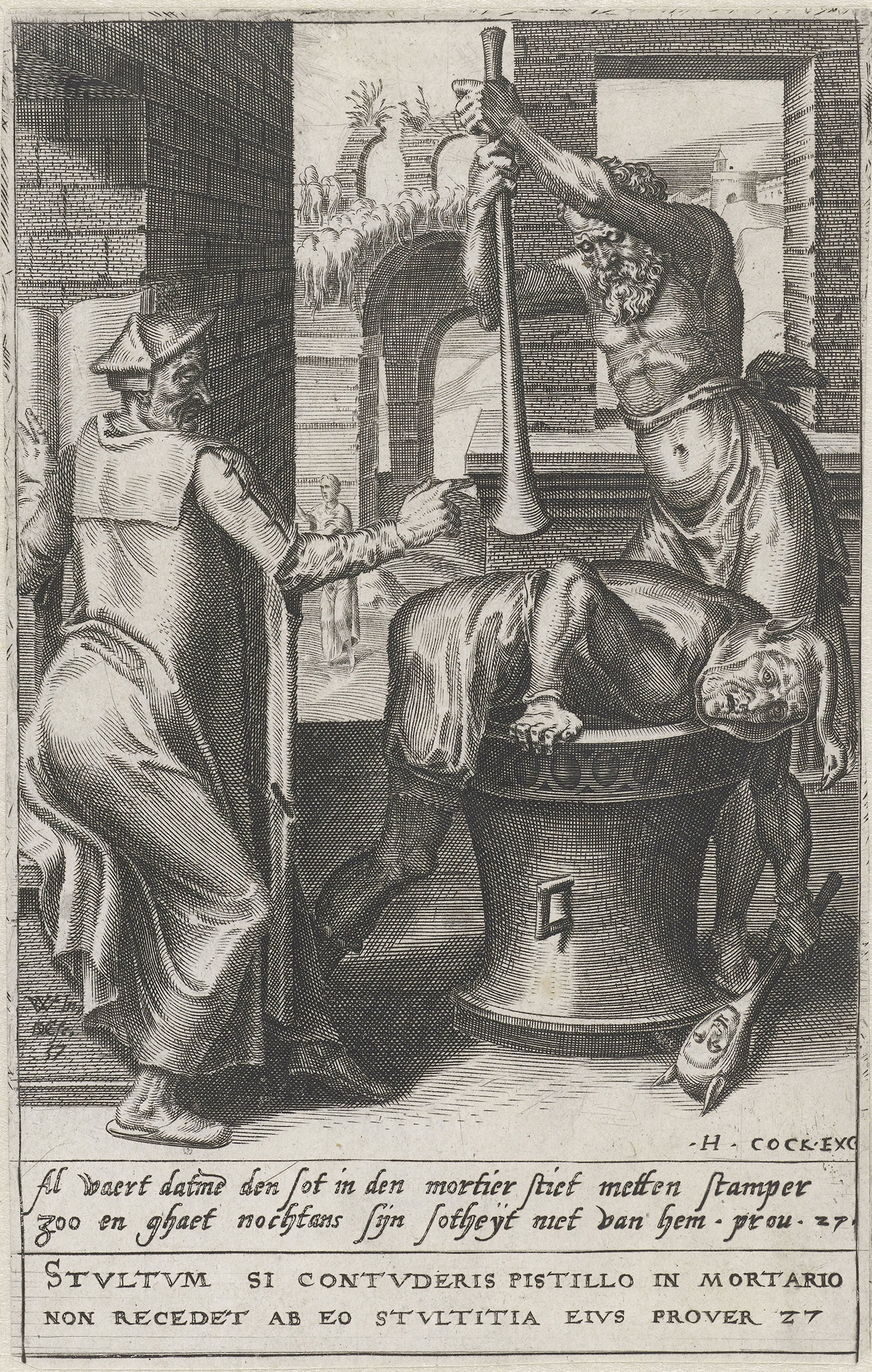 The grinding of the fool